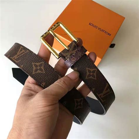 louis vuitton daily belt|Louis Vuitton unisex belt.